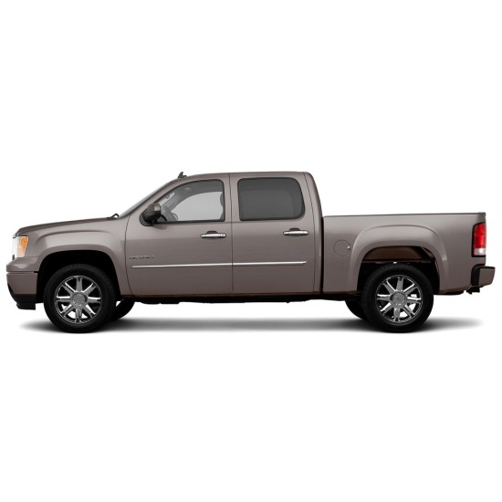 Lower Chrome Molding : GMC Sierra Crew Cab Chrome Body Side